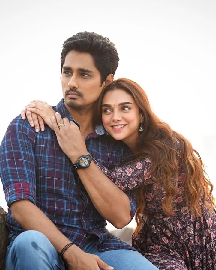 Aditi Rao Hydari and Siddharth - Telugu film Maha Samudram, 2021