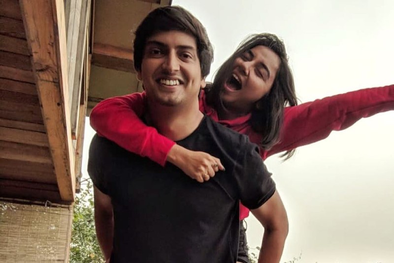 Prajakta Koli and Vrishank Khanal exchanged BlackBerry Messenger (BBM) pins